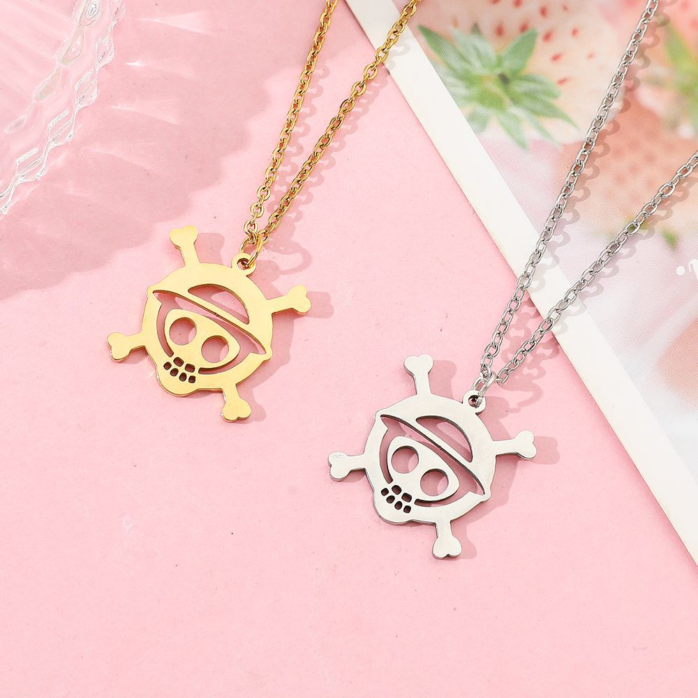 Anime Skull Alloy Hollow Penda - огляд і ціна Anime Pendant Necklace