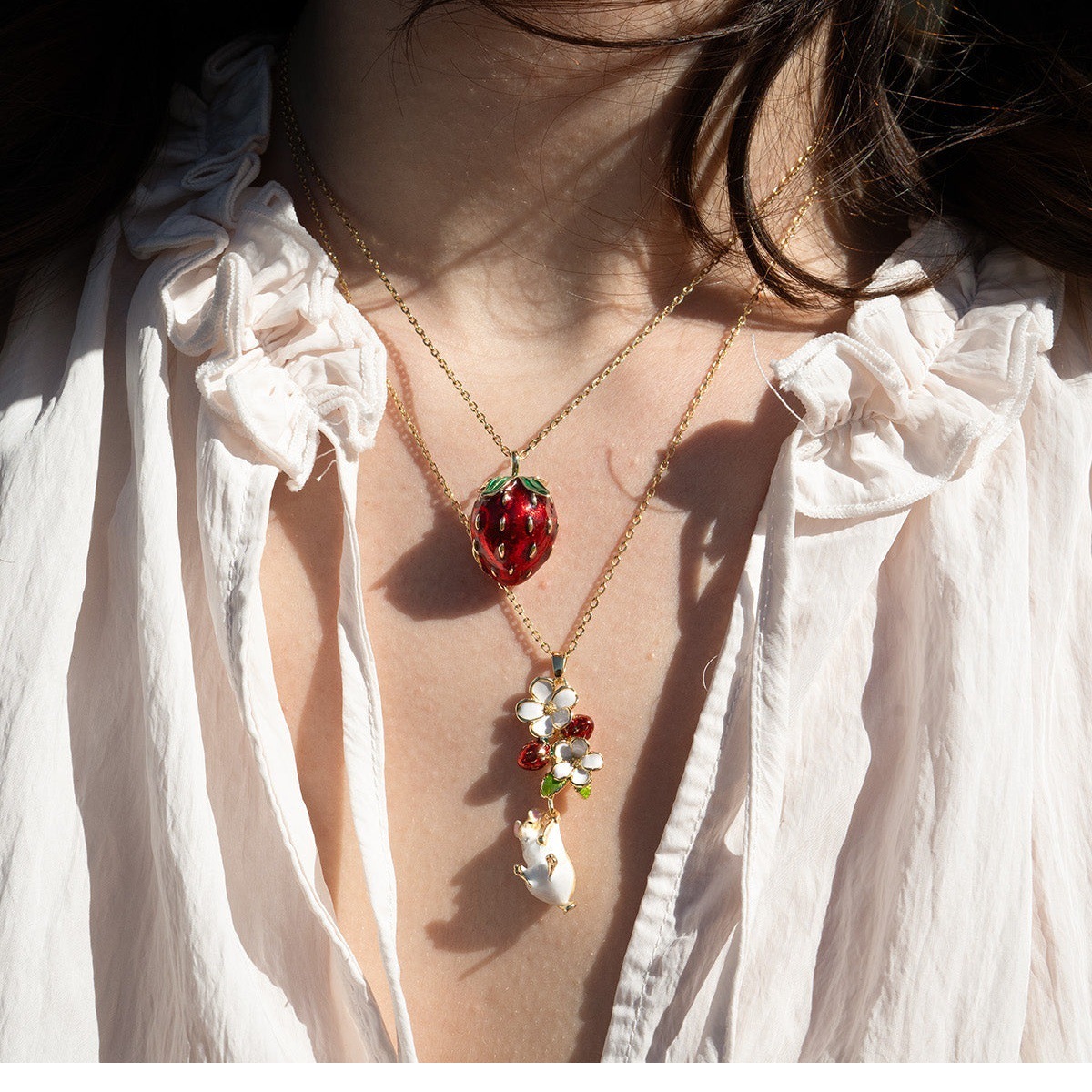 New Fruit Easter Egg Necklace  - огляд і ціна Heart Locket Necklace Photo