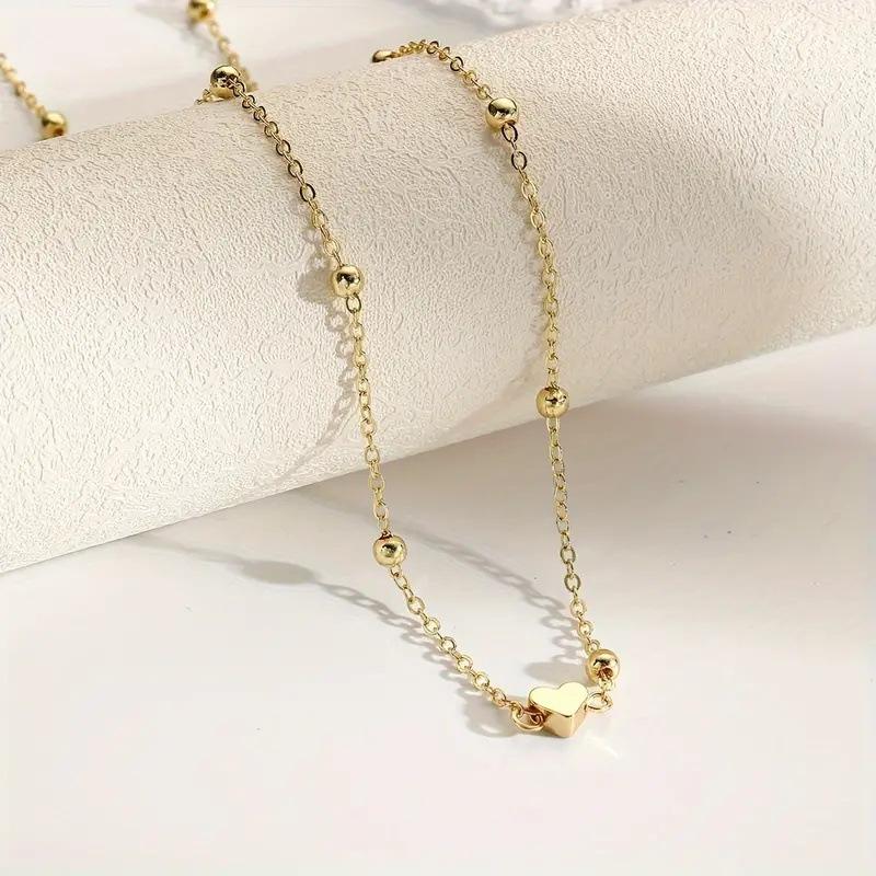 Girls Simple Heart Beaded Bell - огляд і ціна Body Jewelry